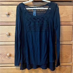 Free People tunic with lacy details